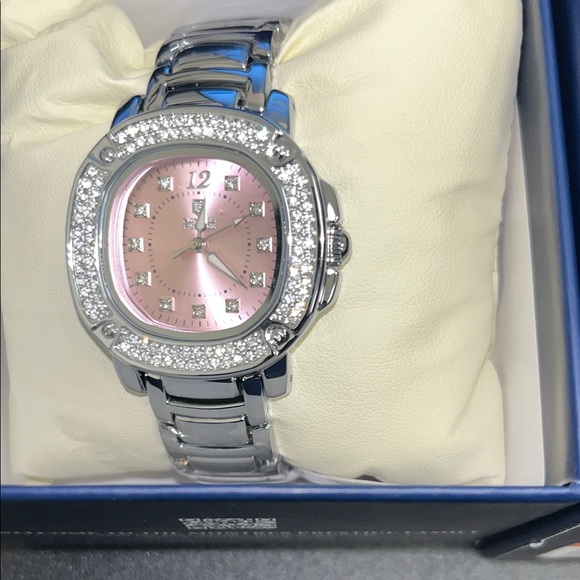 Invicta Silver and Pink Women's Watch - Picture 2 of 3